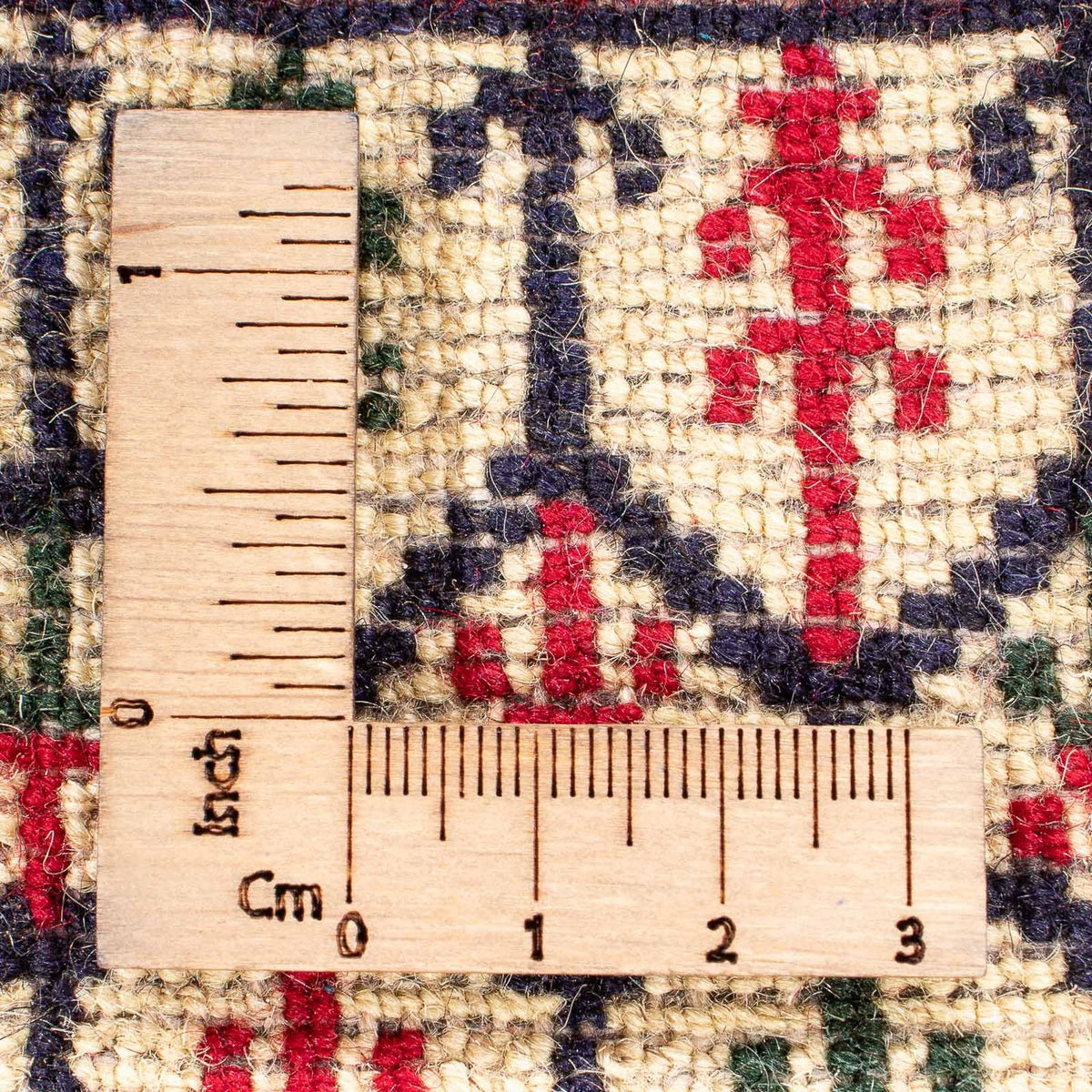 Løber Turkaman-tæppe - 305 x 85 cm - beige