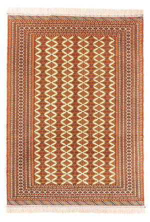 Turkaman-tæppe - 300 x 200 cm - beige