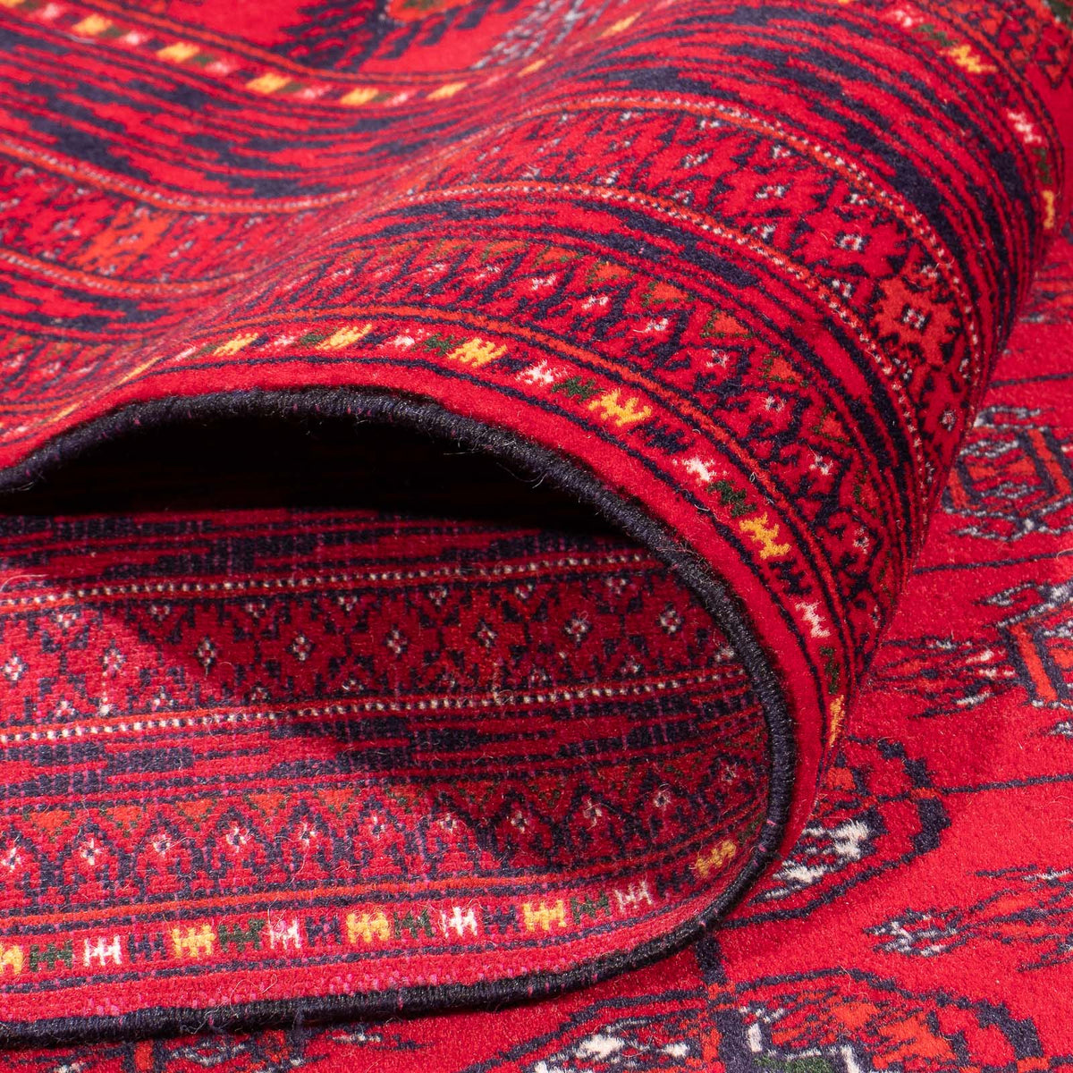 Afghansk tæppe - Bukhara - 395 x 310 cm - rød