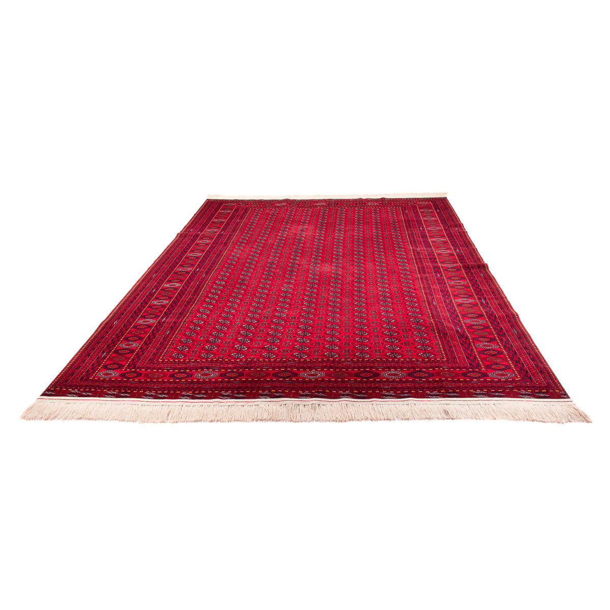 Afghansk tæppe - Bukhara - 395 x 310 cm - rød