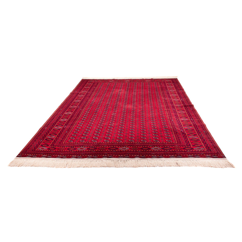 Afghansk tæppe - Bukhara - 395 x 310 cm - rød