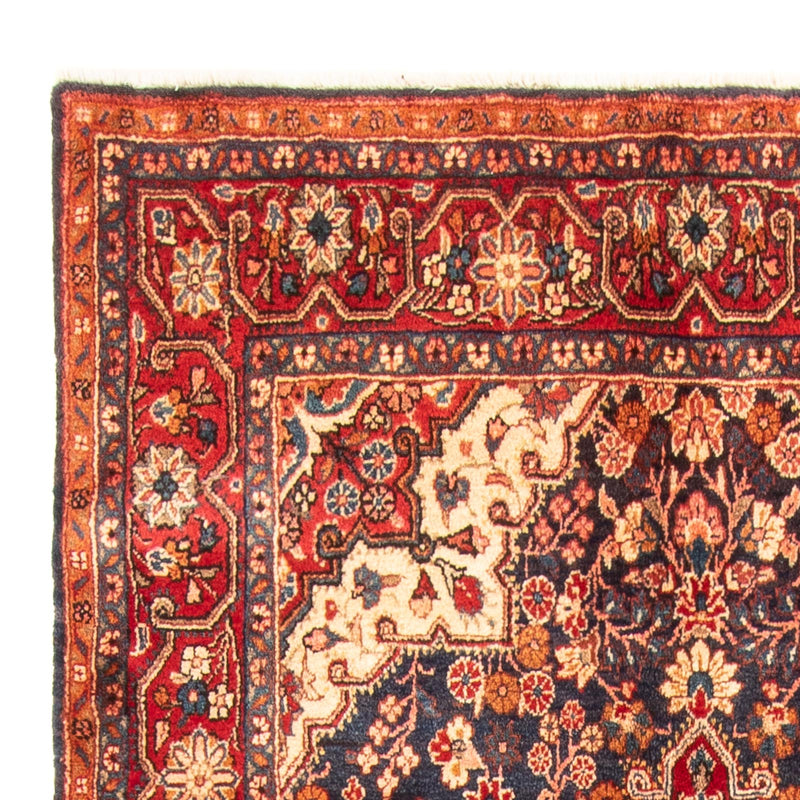 Persisk tæppe - Nomadisk - 264 x 134 cm - mørkeblå