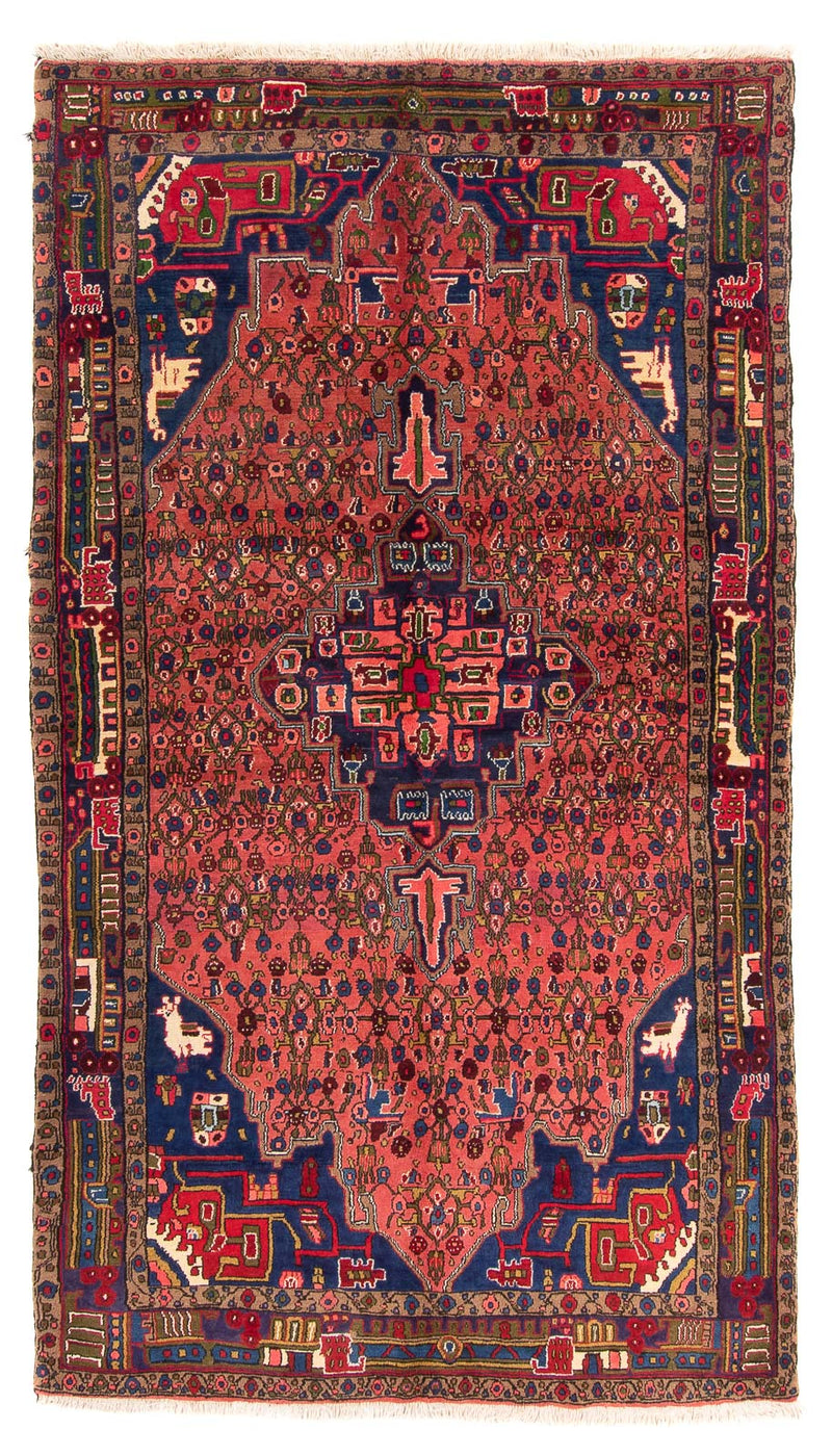Persisk tæppe - Nomadisk - 255 x 150 cm - rød