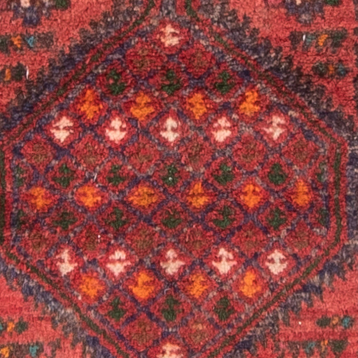 Løber Persisk tæppe - Nomadisk - 295 x 81 cm - rød