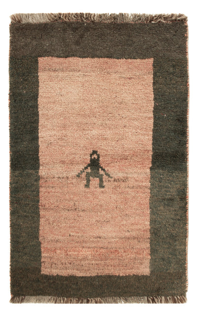 Persisk Gabbeh Tæppe 56x82cm - Uldtæppe