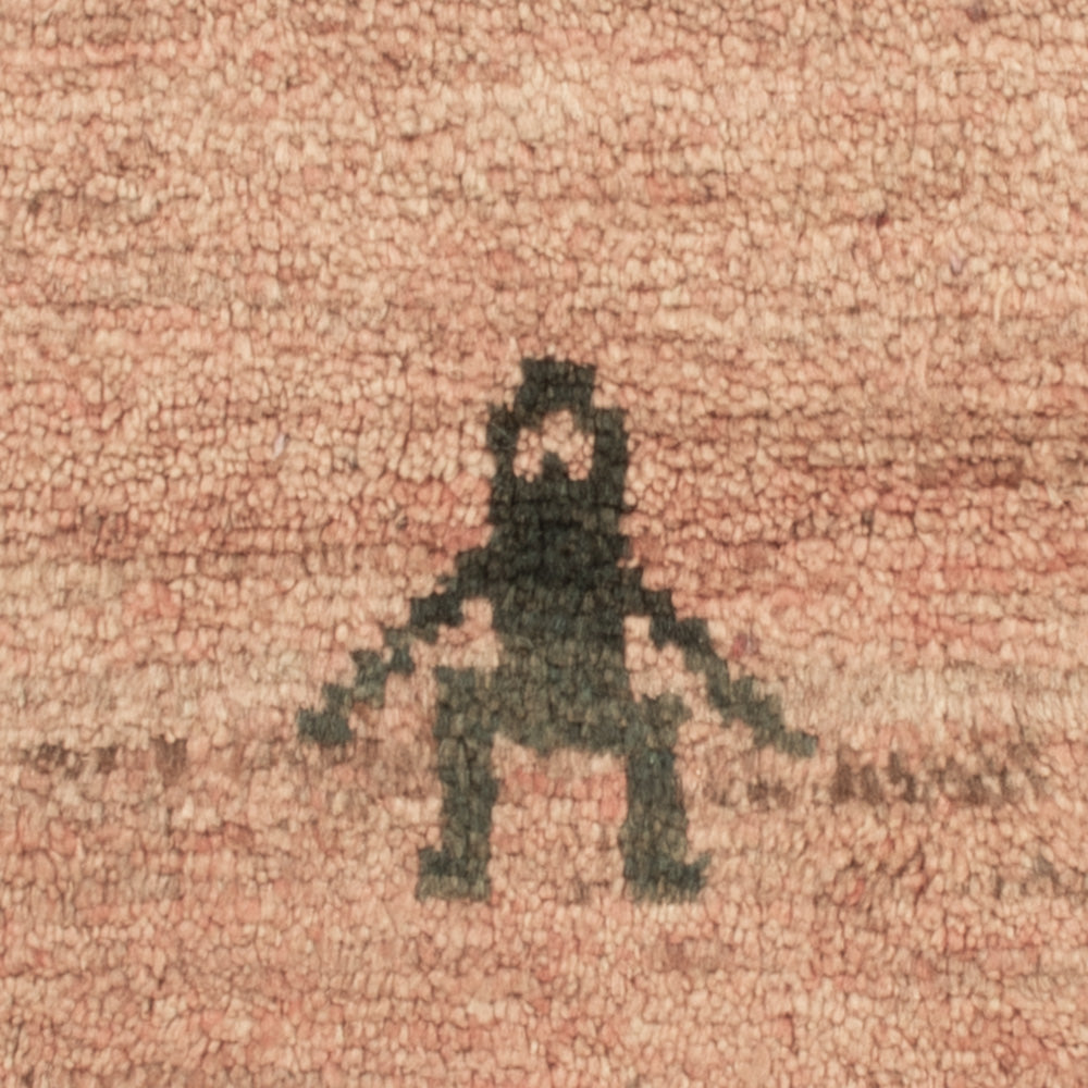 Gabbeh-tæppe - Persisk - 82 x 56 cm - beige