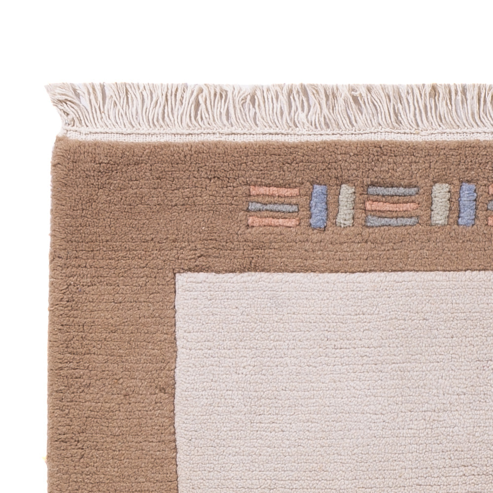 Nepal Tæppe - 160 x 90 cm - creme