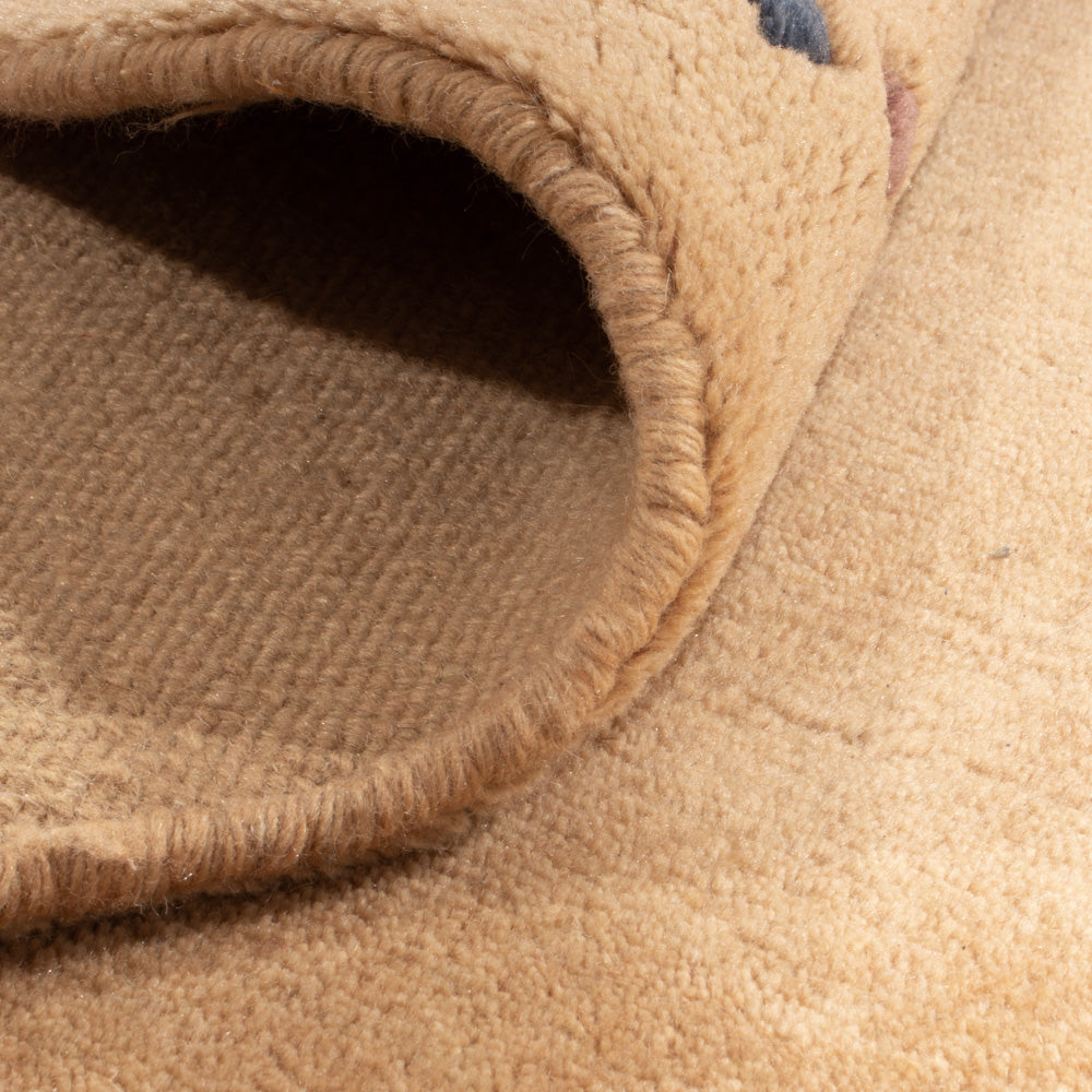 Nepal Tæppe - 240 x 240 cm - beige