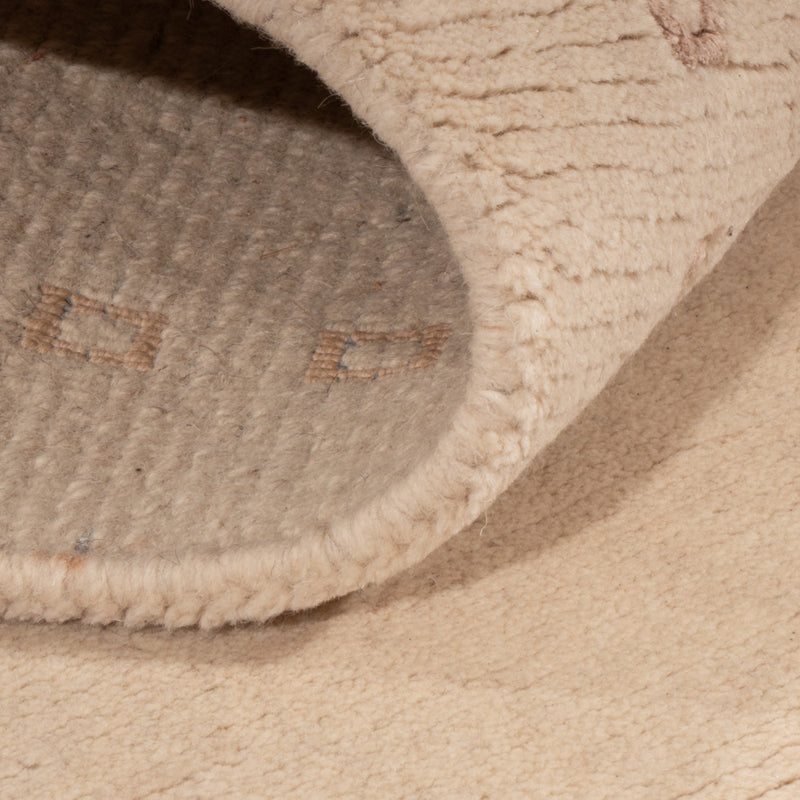 Løber Nepal Tæppe - 155 x 91 cm - creme