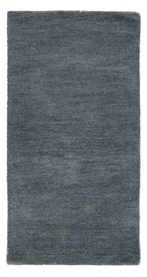 Uldtæppe - 143 x 72 cm - benzinblå