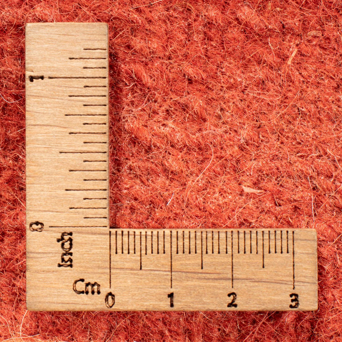 Nepal Tæppe - 90 x 60 cm - rød