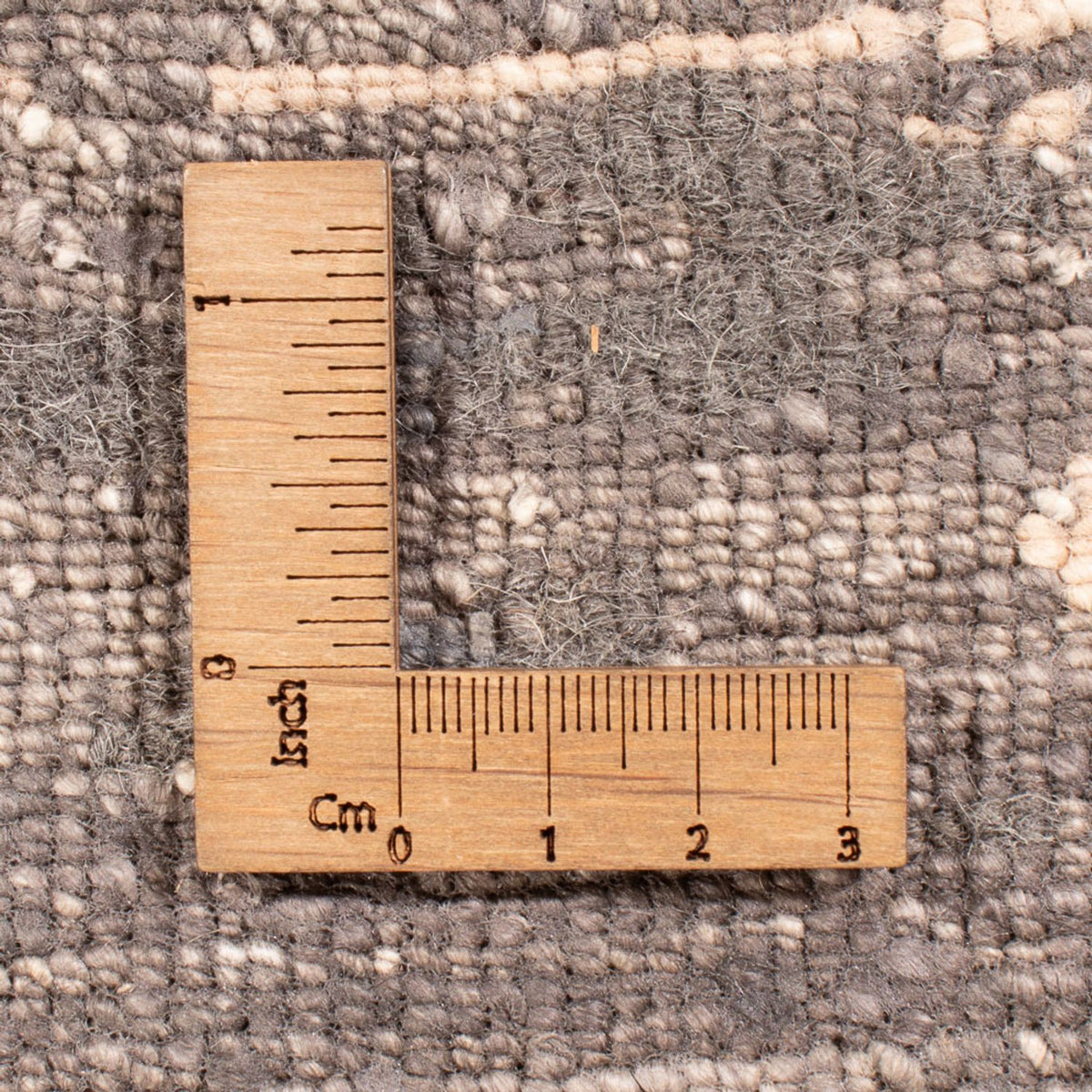 Designer tæppe - 300 x 250 cm - mørkegrå