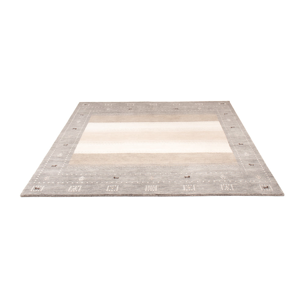 Gabbeh Tæppe - Loribaft Softy - 240 x 170 cm - grå