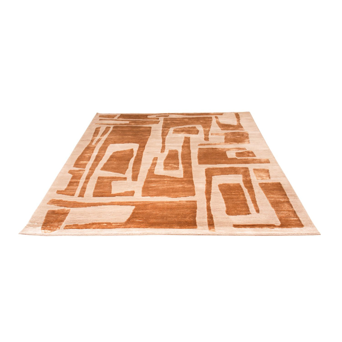 Designer tæppe - 240 x 176 cm - beige