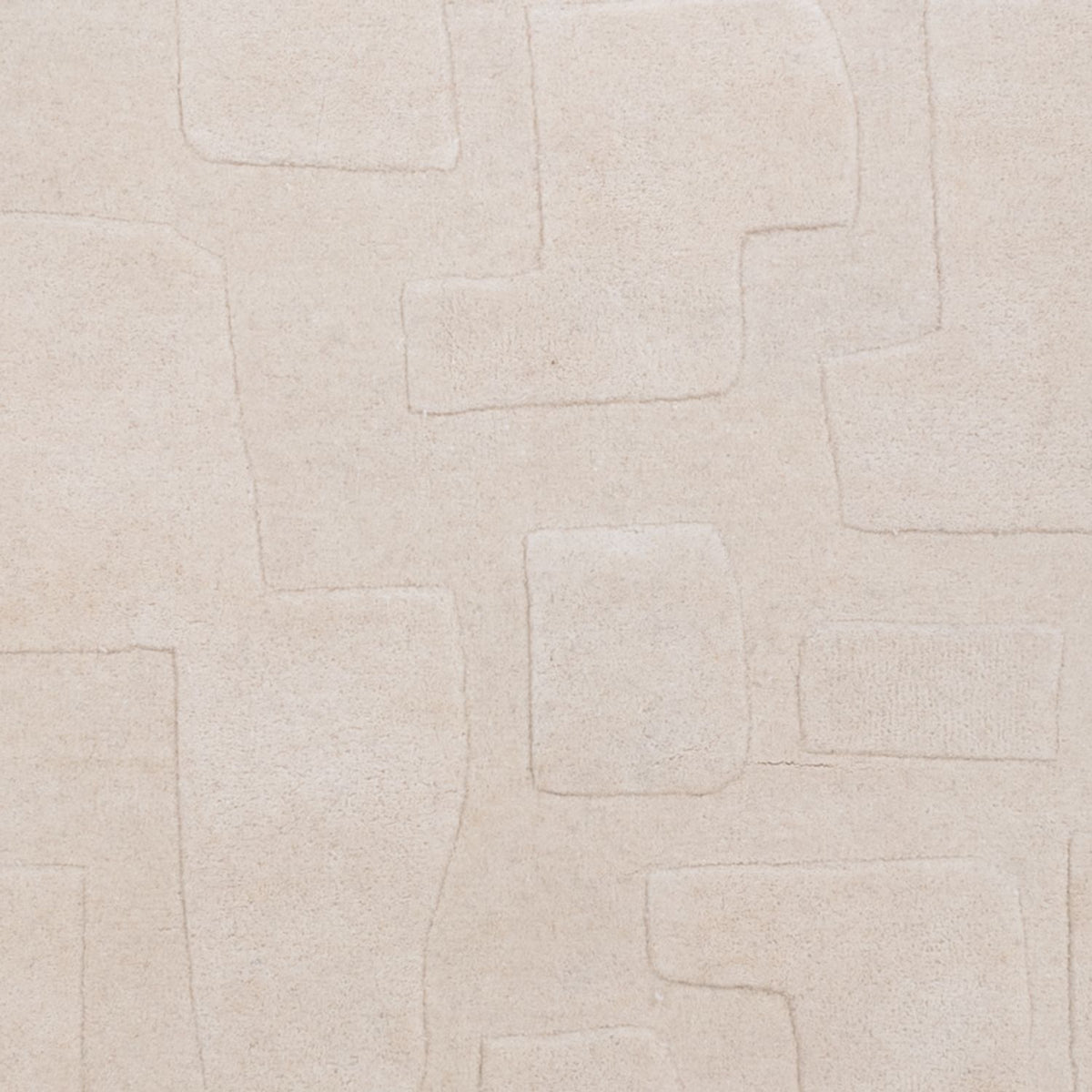 Designer tæppe - 200 x 140 cm - beige