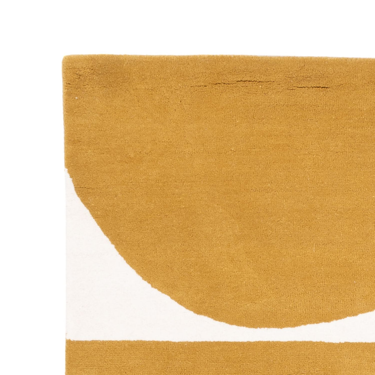 Designer tæppe - 200 x 140 cm - guld