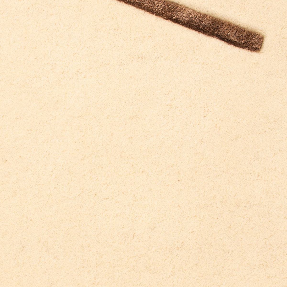 Designer tæppe - 90 x 60 cm - creme