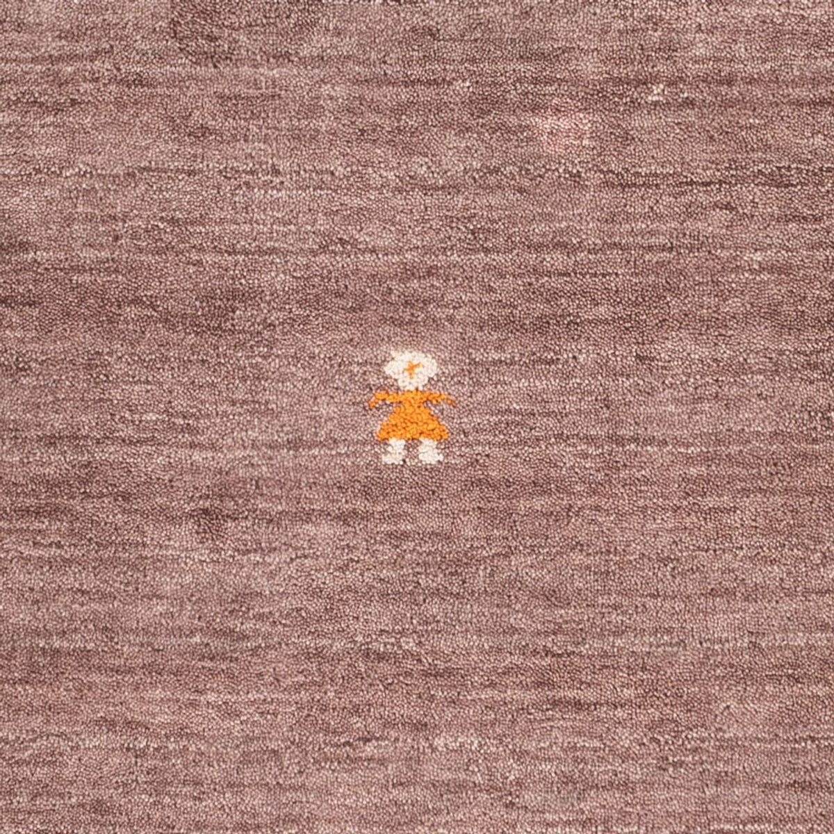 Gabbeh-tæppe - Softy firkantet - 150 x 150 cm - brun