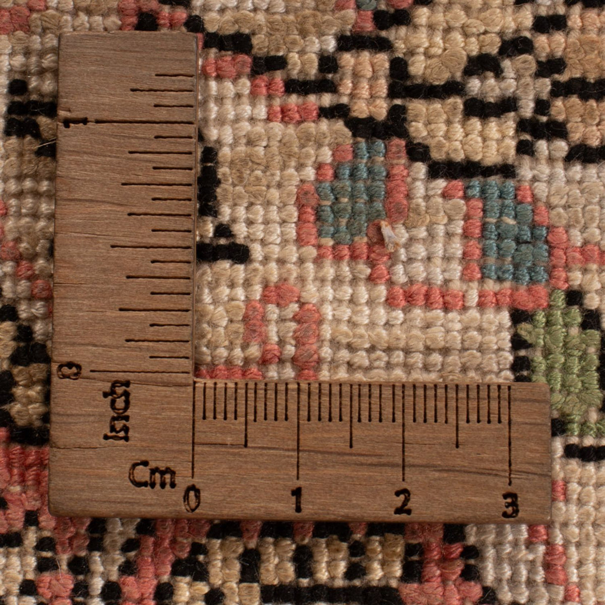 Silketæppe - Kashmir Silk - 103 x 60 cm - beige