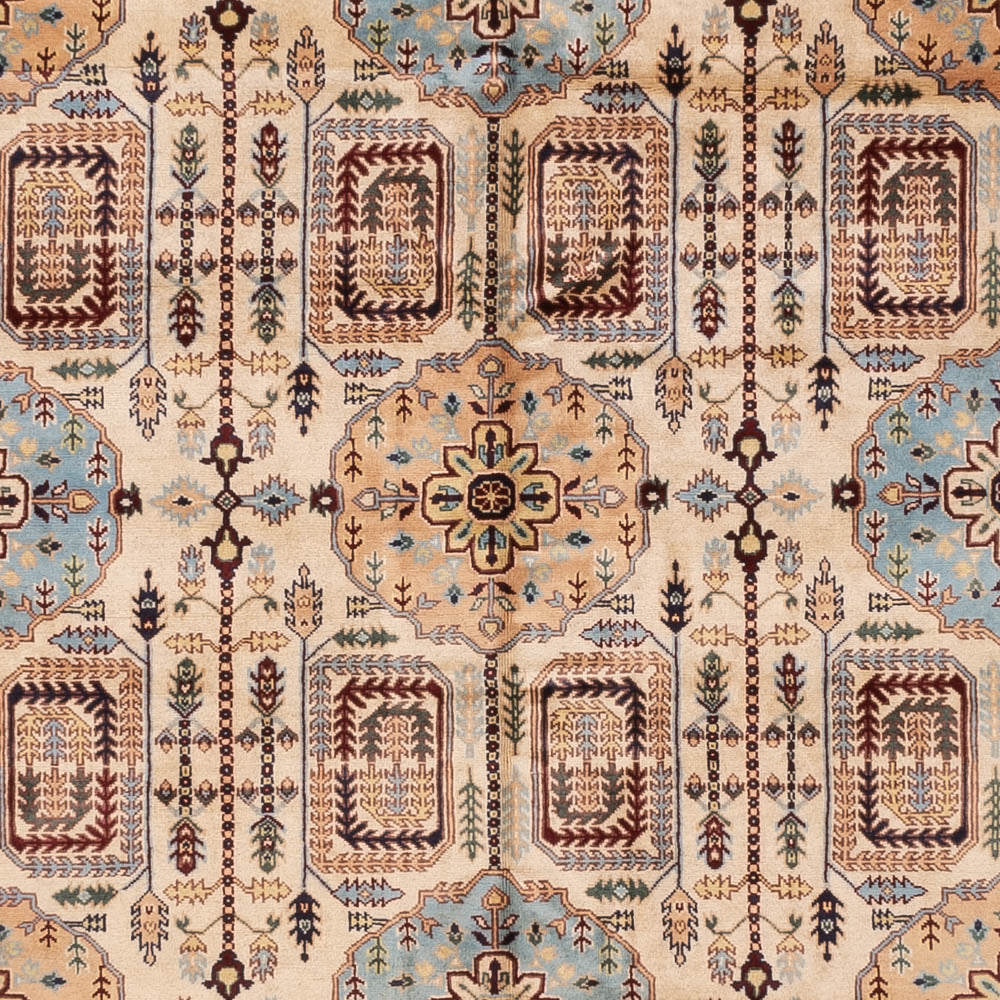 Afghansk tæppe - 346 x 250 cm - beige