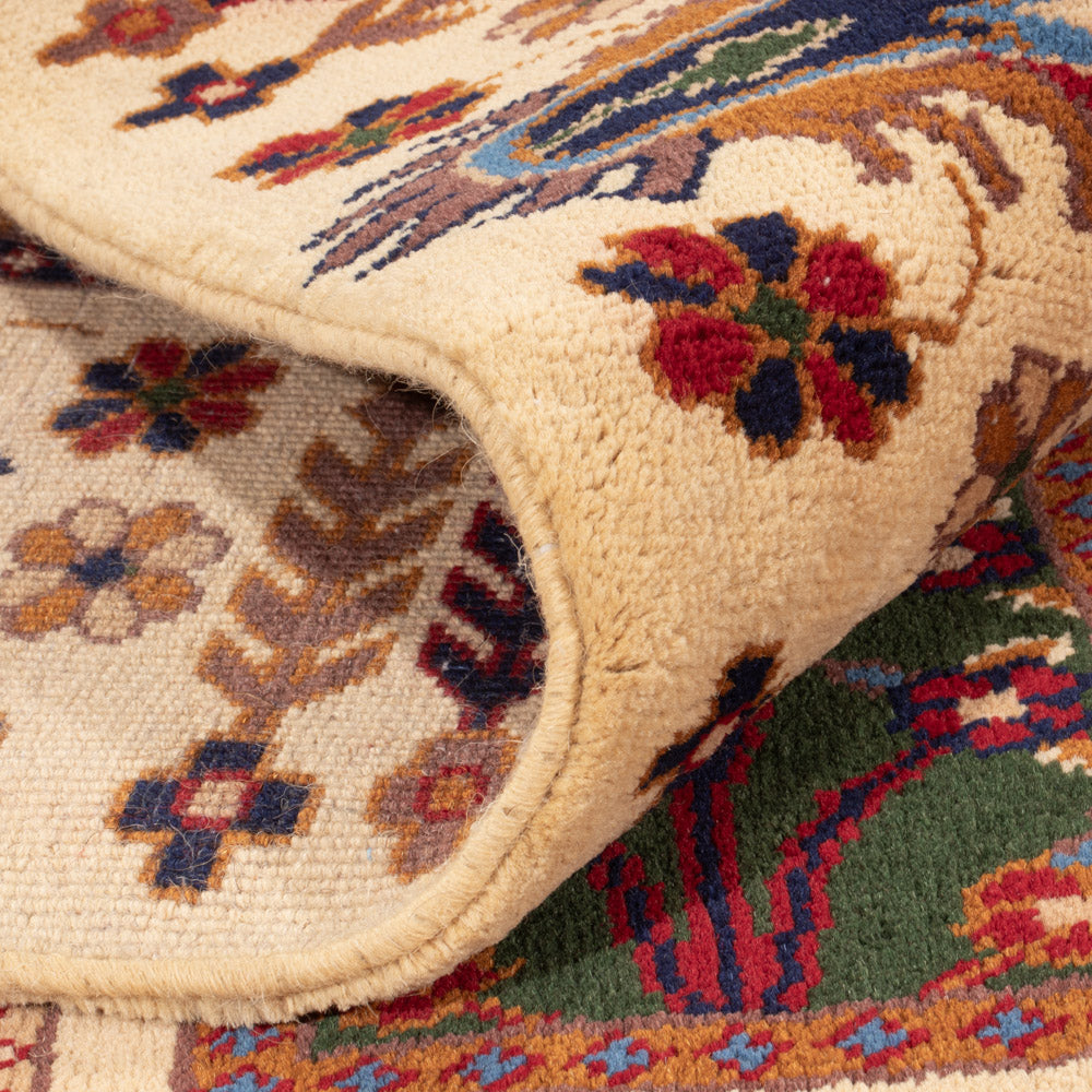 Afghansk tæppe - 283 x 200 cm - flerfarvet