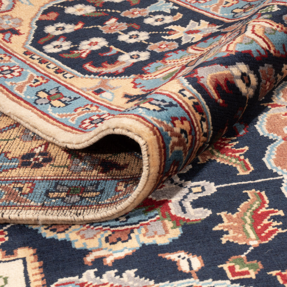 Afghansk tæppe - 289 x 200 cm - flerfarvet