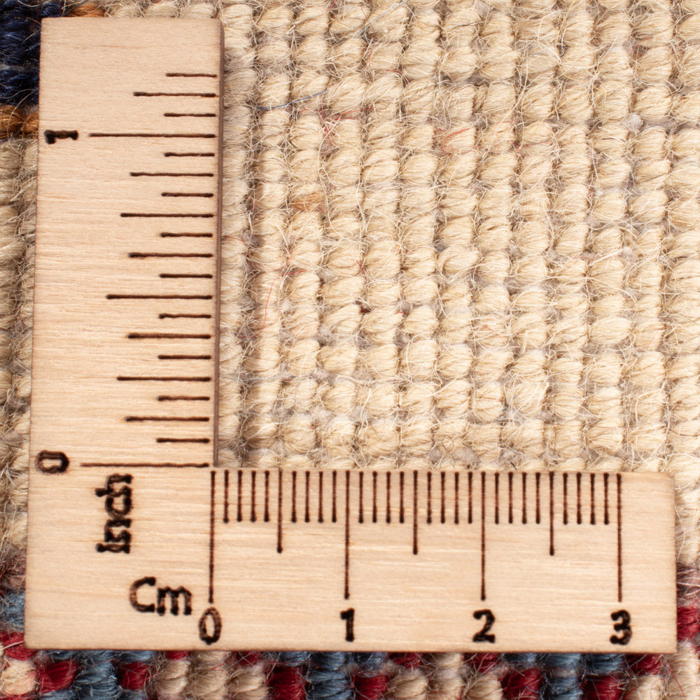 Afghansk tæppe - 296 x 200 cm - flerfarvet