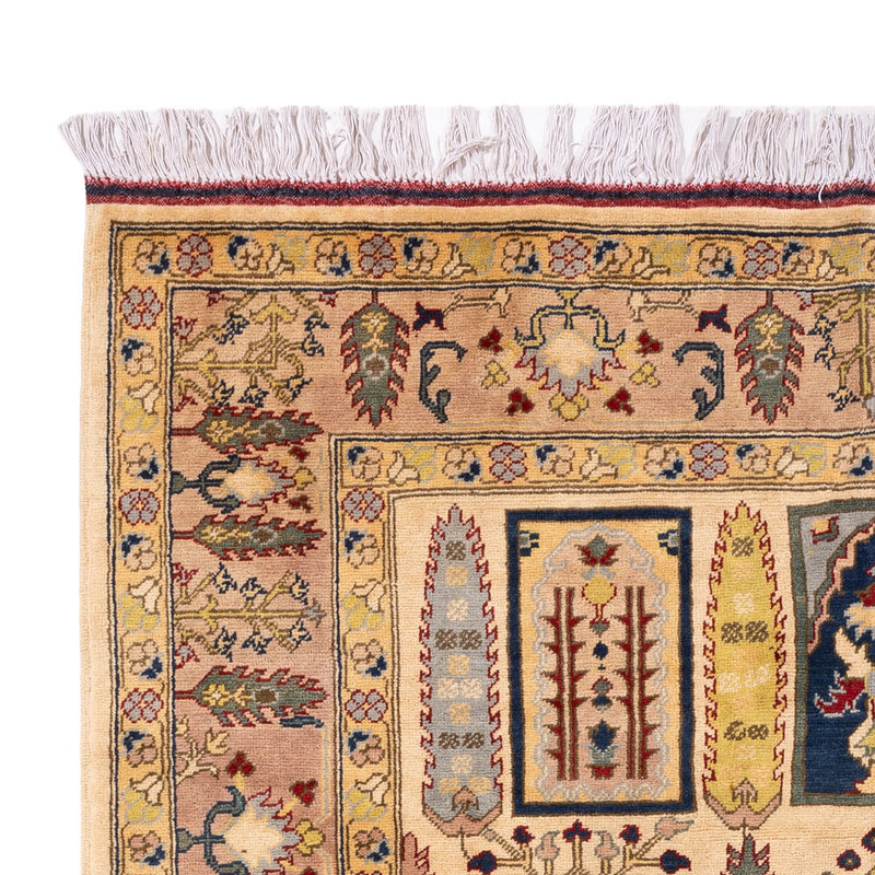 Afghansk tæppe - 199 x 150 cm - beige