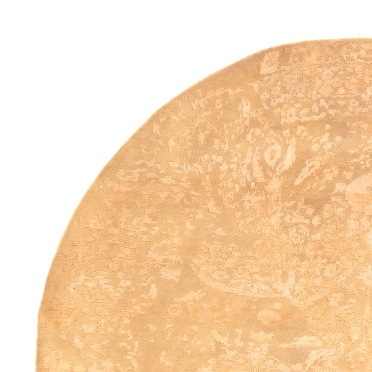 Designer tæppe firkantet  - 249 x 247 cm - beige