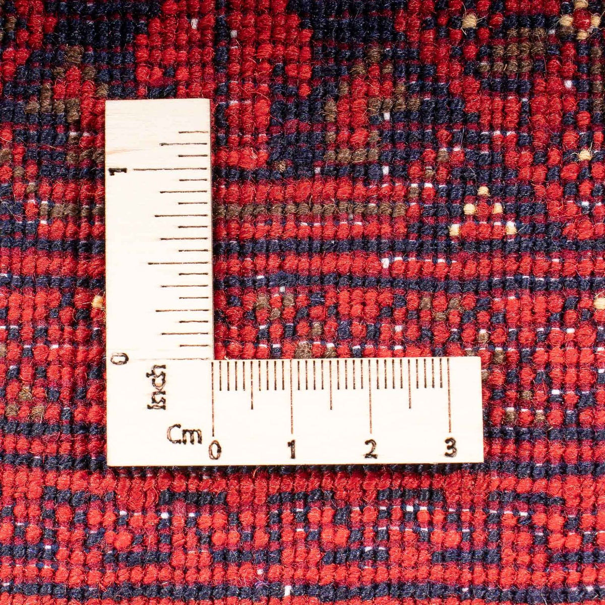 Afghansk tæppe - 285 x 198 cm - rød