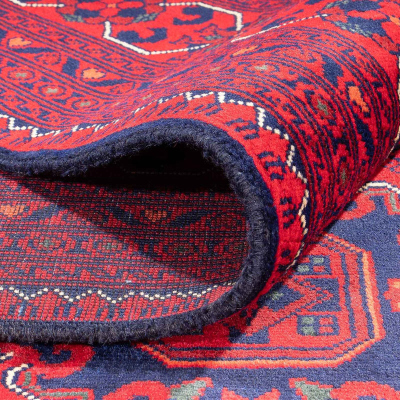 Afghansk tæppe - 346 x 246 cm - rød