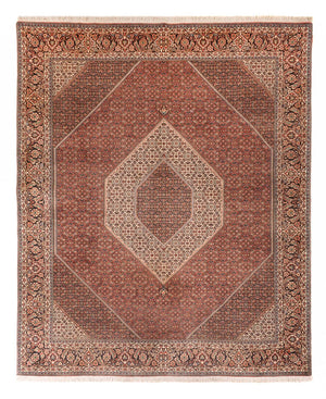 Persisk tæppe - Bijar - Royal - 300 x 255 cm - rust