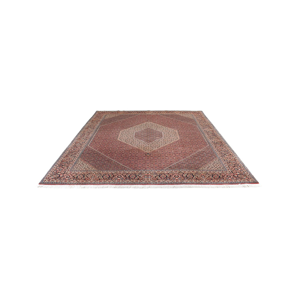 Persisk tæppe - Bijar - Royal - 300 x 255 cm - rust