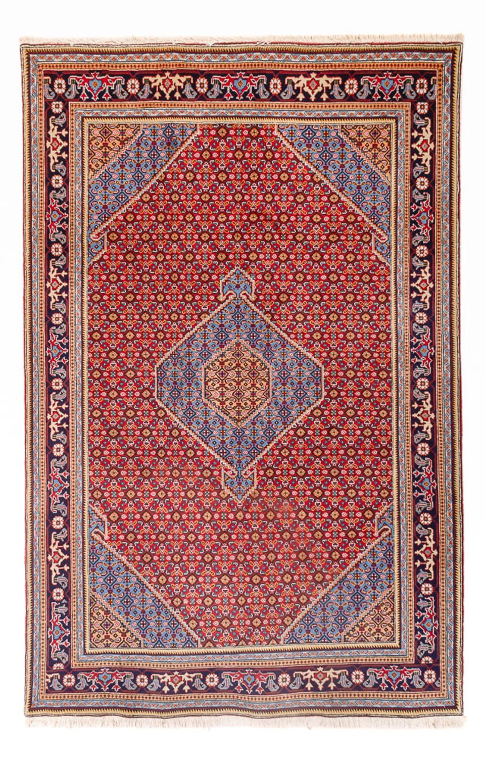Persisk tæppe - Nomadisk - 300 x 205 cm - rød
