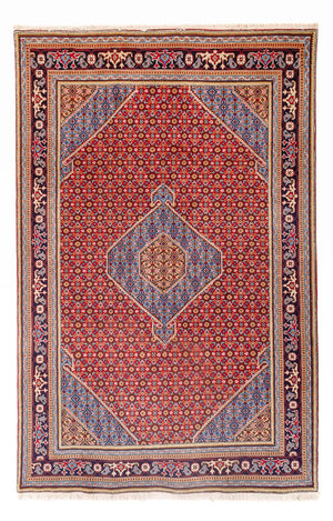 Persisk tæppe - Nomadisk - 300 x 205 cm - rød