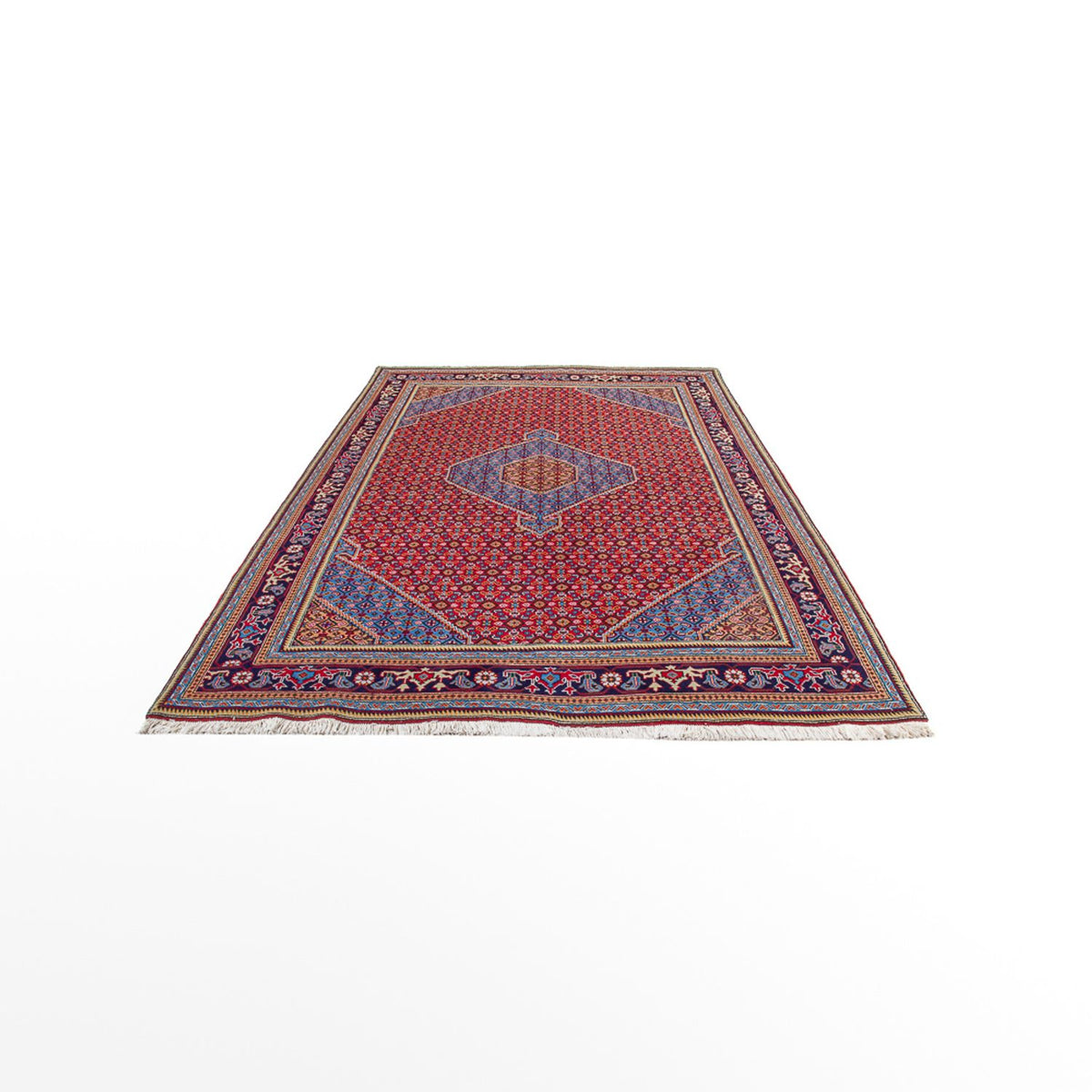 Persisk tæppe - Nomadisk - 300 x 205 cm - rød