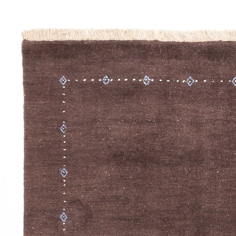 Gabbeh Tæppe - Loribaft Persisk - 230 x 160 cm - mørk beige