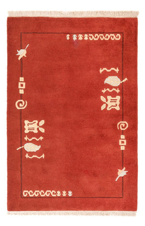 Nepal Tæppe - 180 x 122 cm - rust