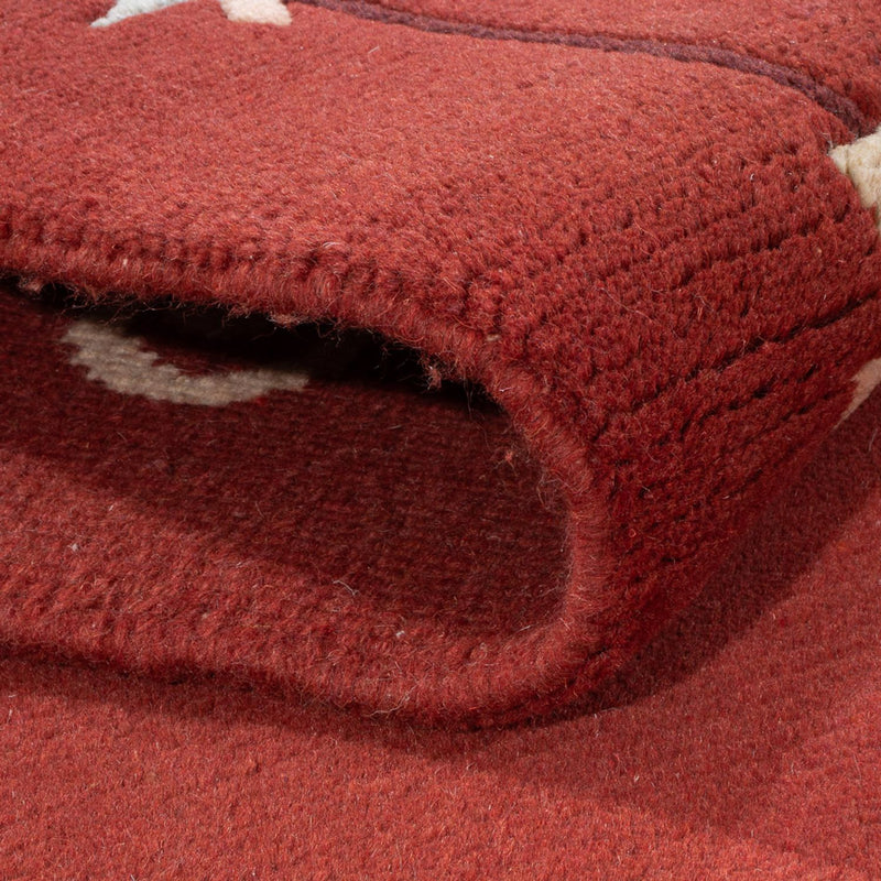 Nepal Tæppe - 180 x 122 cm - rust