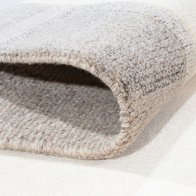 Nepal Tæppe - 200 x 142 cm - hvid