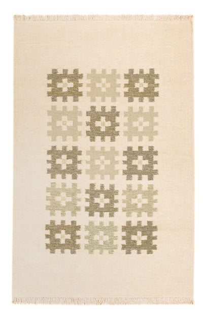 Moderne kilim Tæppe 120x180cm - Uldtæppe