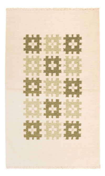 Moderne kilim Tæppe 120x180cm - Uldtæppe