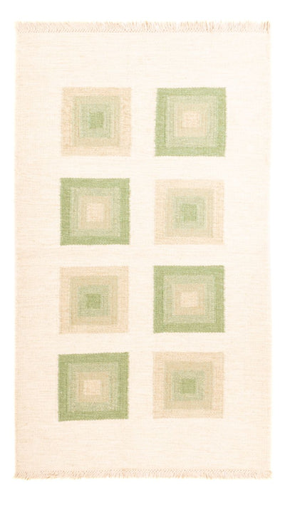 Moderne kilim Tæppe 90x160cm - Uldtæppe