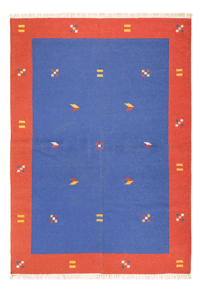 Moderne kilim Tæppe 170x240cm - Uldtæppe