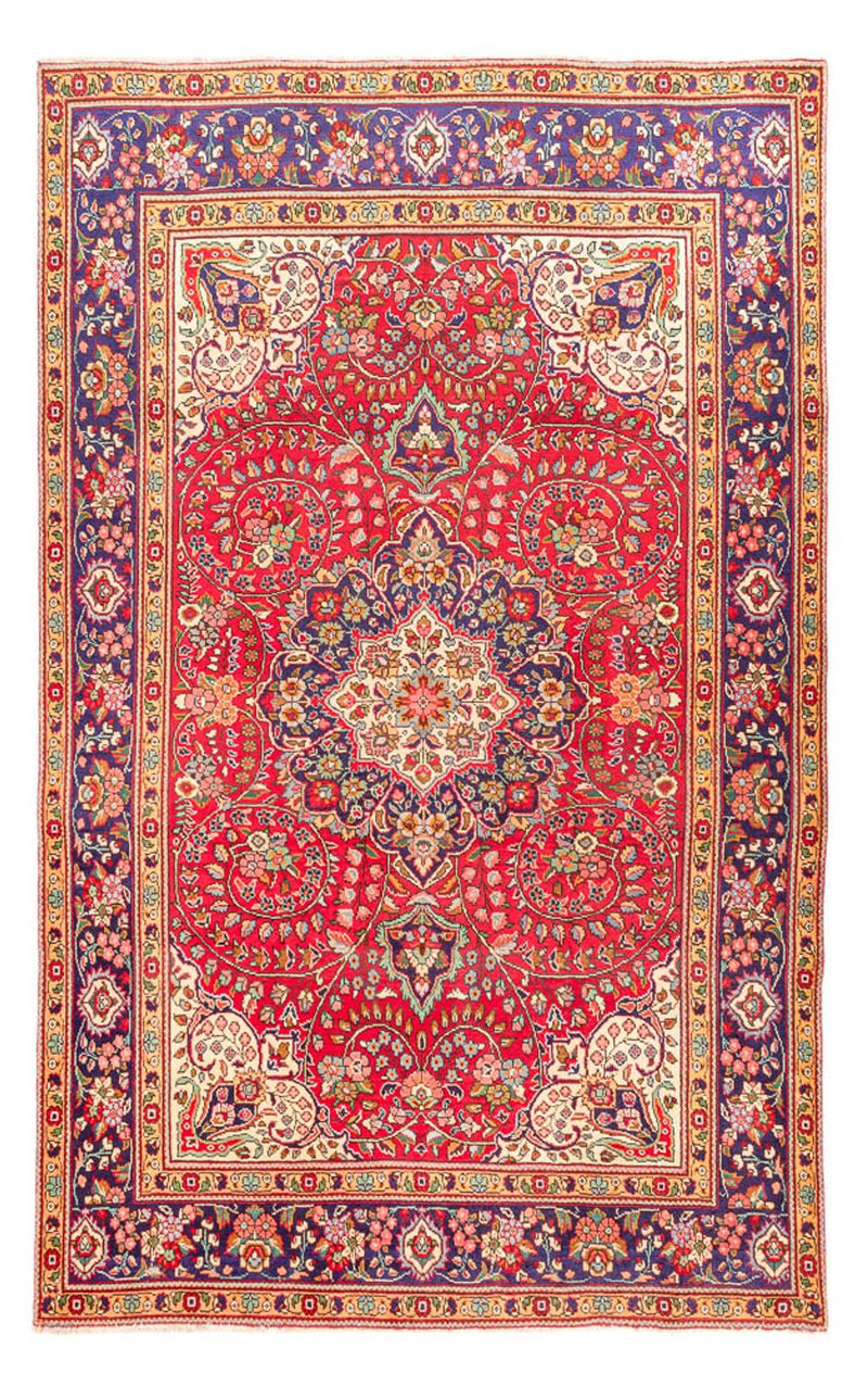 Persisk tæppe - Tabriz - 314 x 203 cm - rød