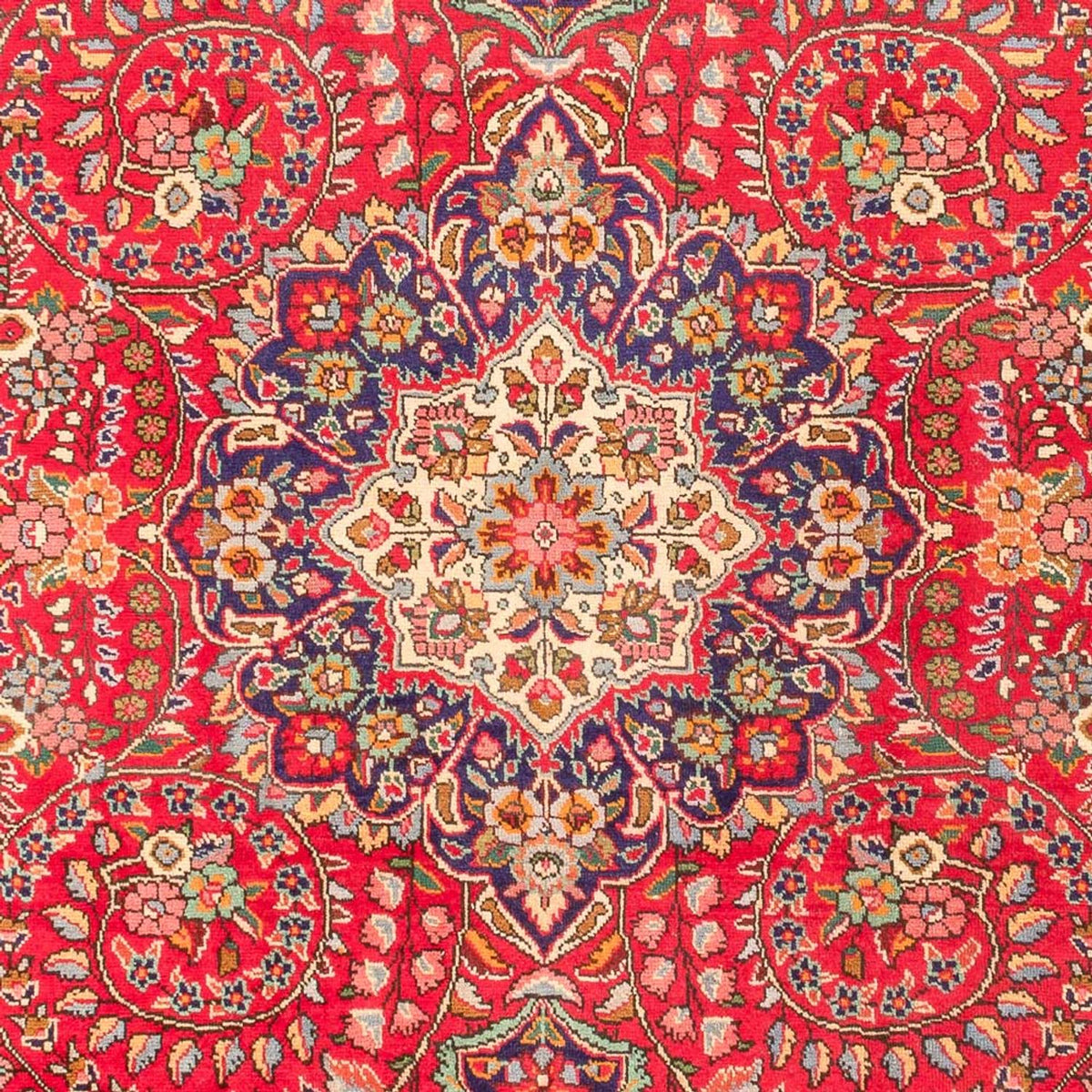 Persisk tæppe - Tabriz - 314 x 203 cm - rød