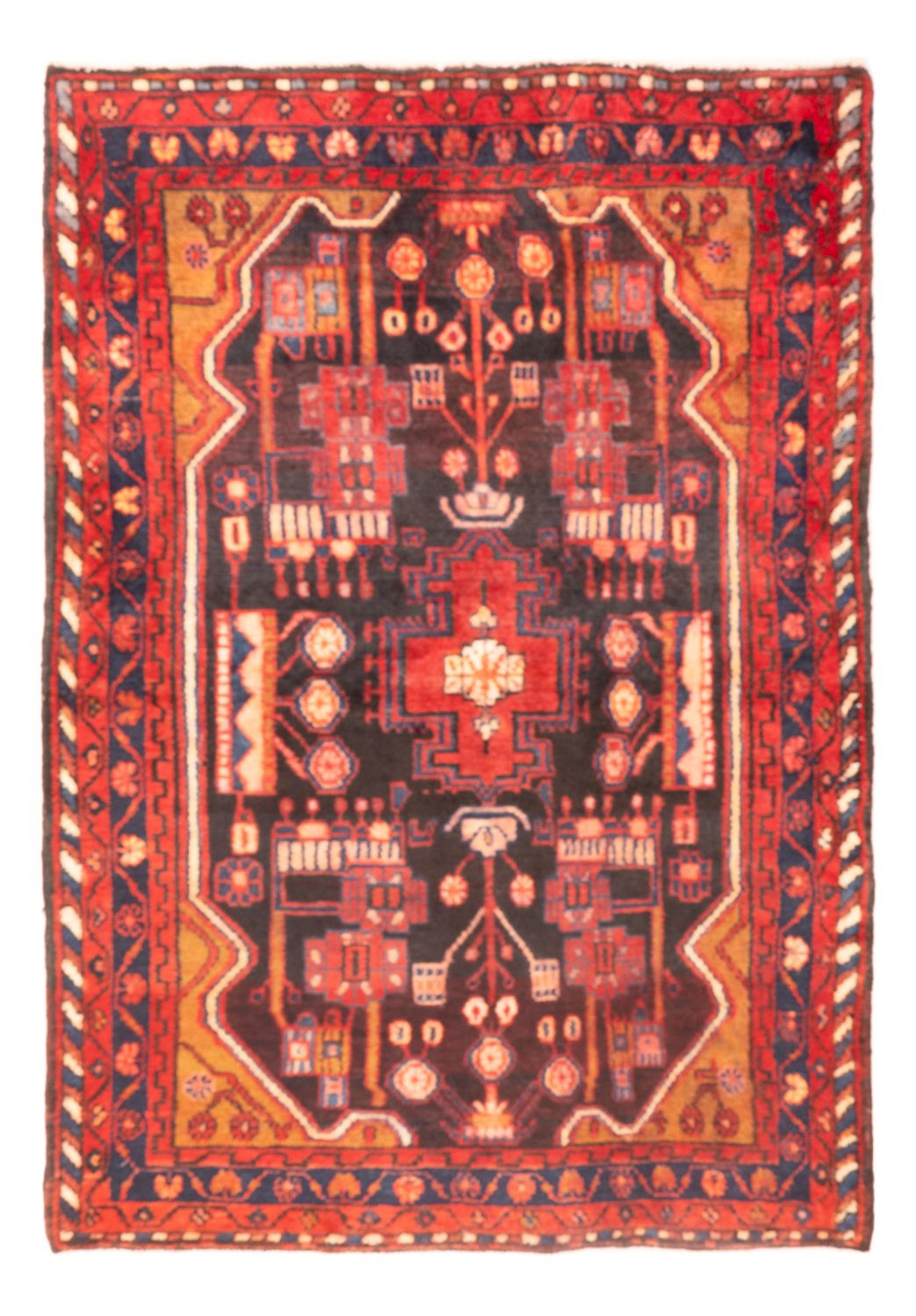 Persisk tæppe - Nomadisk - 167 x 114 cm - flerfarvet