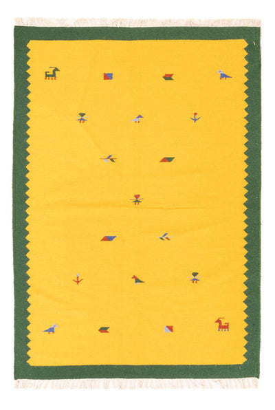 Moderne kilim Tæppe 120x180cm - Uldtæppe