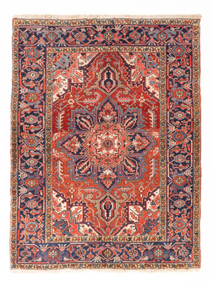 Persisk tæppe - Nomadisk - 185 x 140 cm - rød