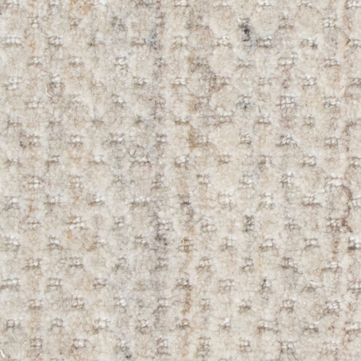 Uldtæppe firkantet  - 31 x 31 cm - lysegrå